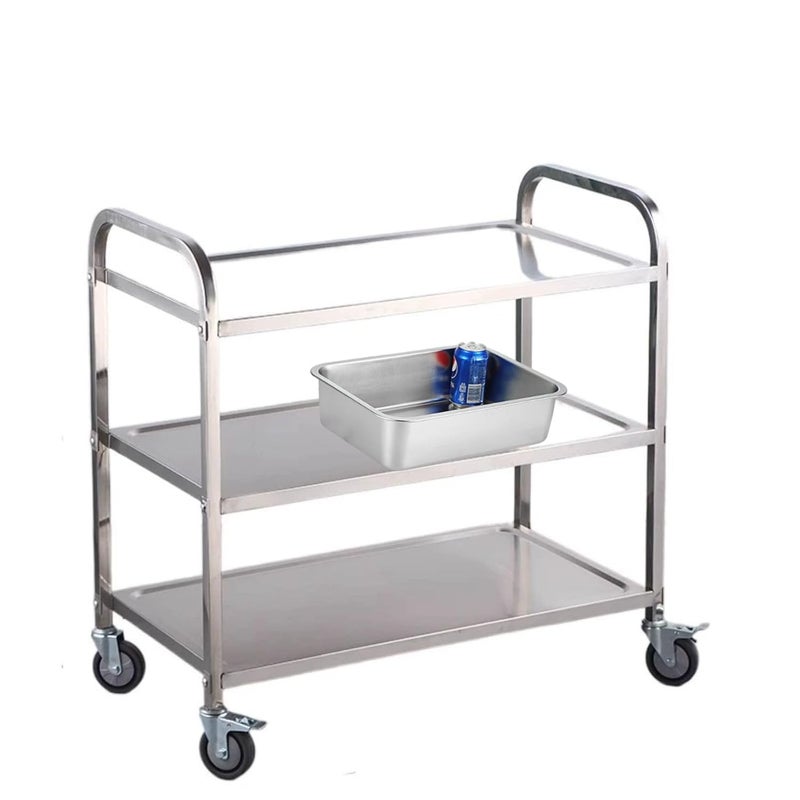 bangminda 2 Pcs Stainless Steel Bus Tubs with Lid, Deep Commercial Tote Box Dish Tubs Utility Tub BBQ Prep Tub, Steam Pans, 15.7" L x 11.8" W 4" D - Image 5